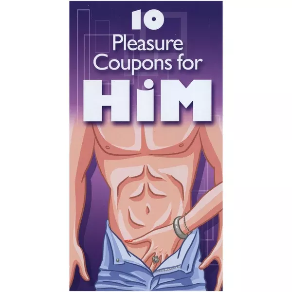 10 Pleasure Coupons for Him