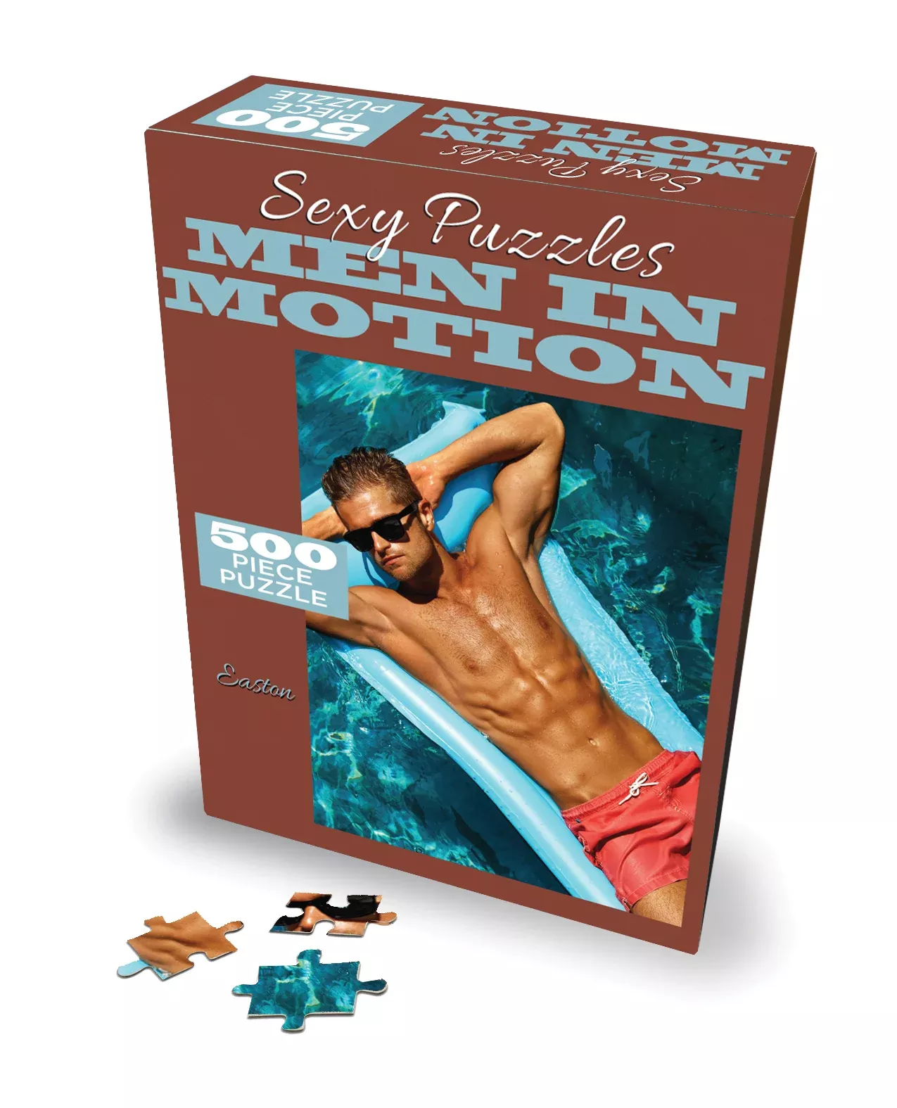 500 Piece Man by Pool Jigsaw Puzzle - 20x30 Inch