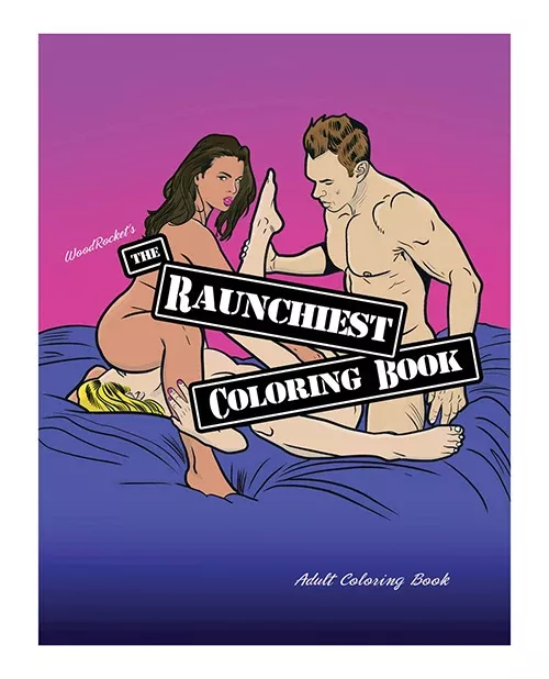 Adult Coloring Book with 24 Raunchy Pages