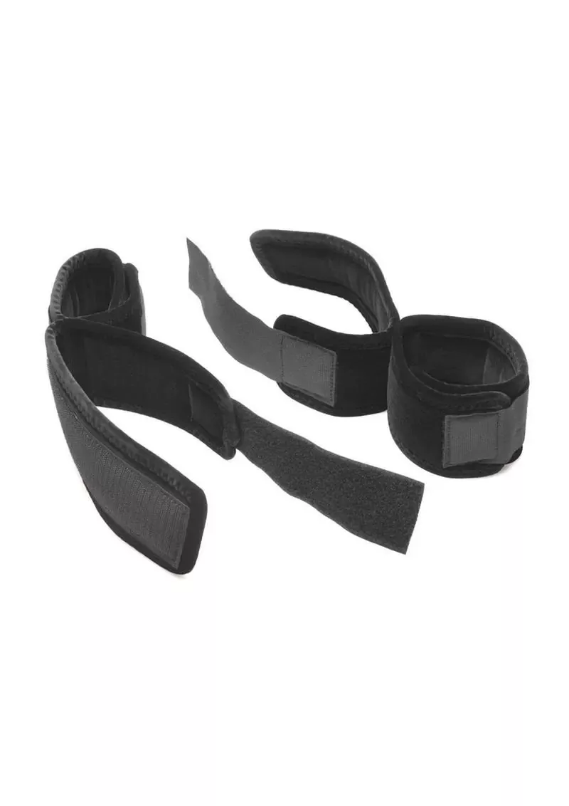 Bedroom Bliss Wrist to Ankle Restraints - Black from Cherry Pie Online