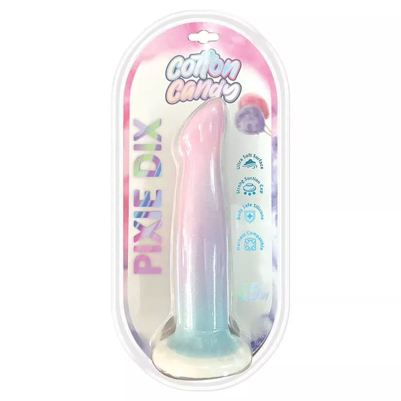 Cotton Candy Pixie Dix Mini Dildo 6.6 inches