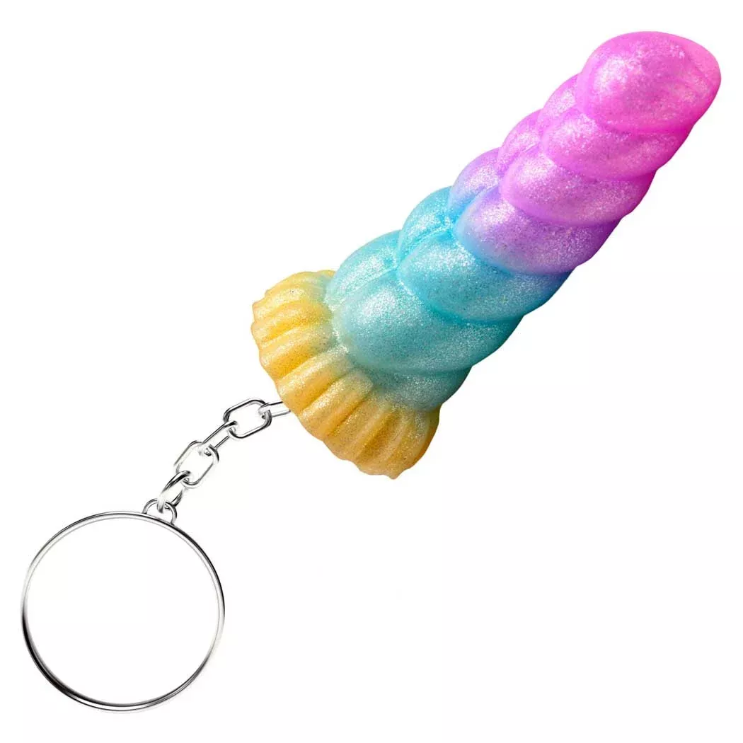 Creature Cocks Mystique Unicorn Keychain