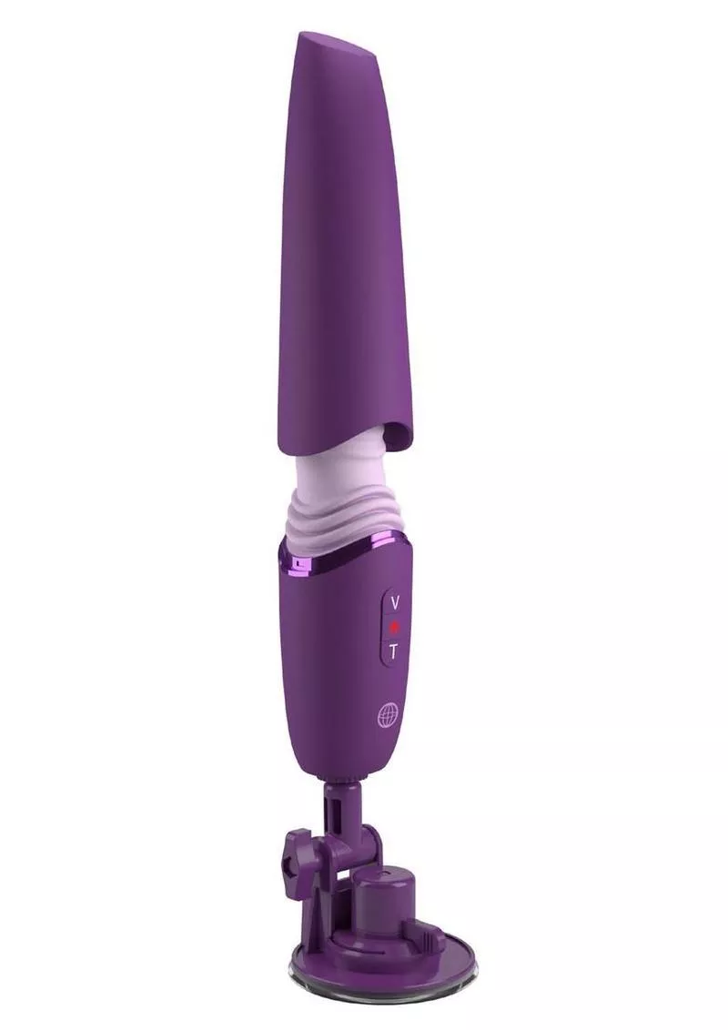 Fantasy For Her Luxe Thrust Rechargeable Silicone Vibrator - Lavender/Purple - Shop Velvet Box Online