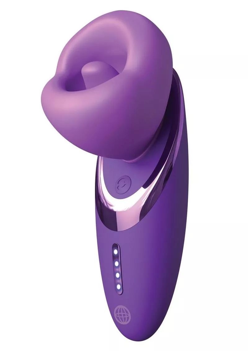 Fantasy for Her Pleasure Sucker Rechargeable Silicone Clitoral Stimulator - Purple - Shop Velvet Box Online