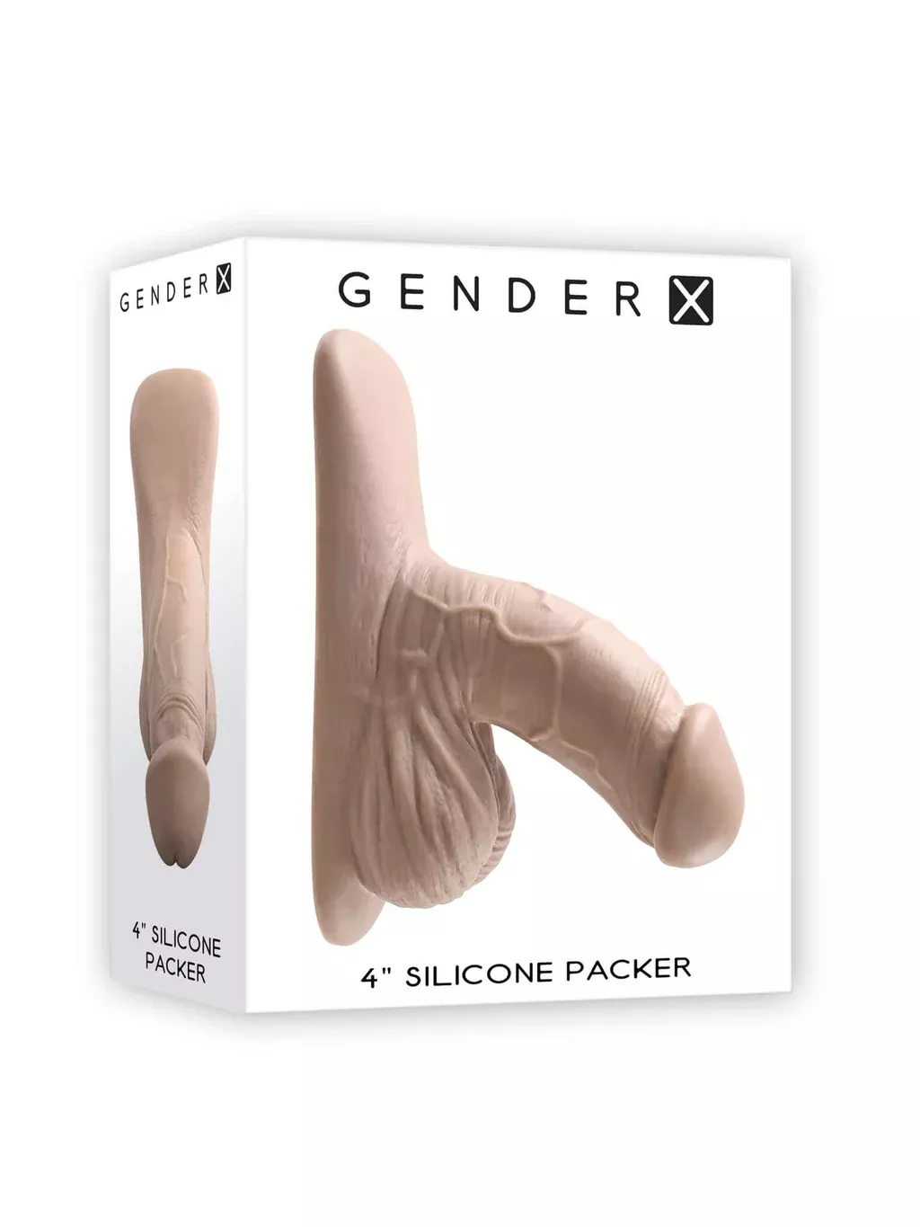 Gender X 4-Inch Silicone Packer – Realistic, Flexible, and Body-Safe