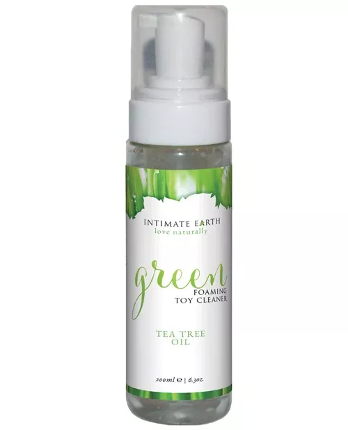 Intimate Earth Foaming Toy Cleaner - Green Tea Tree Oil