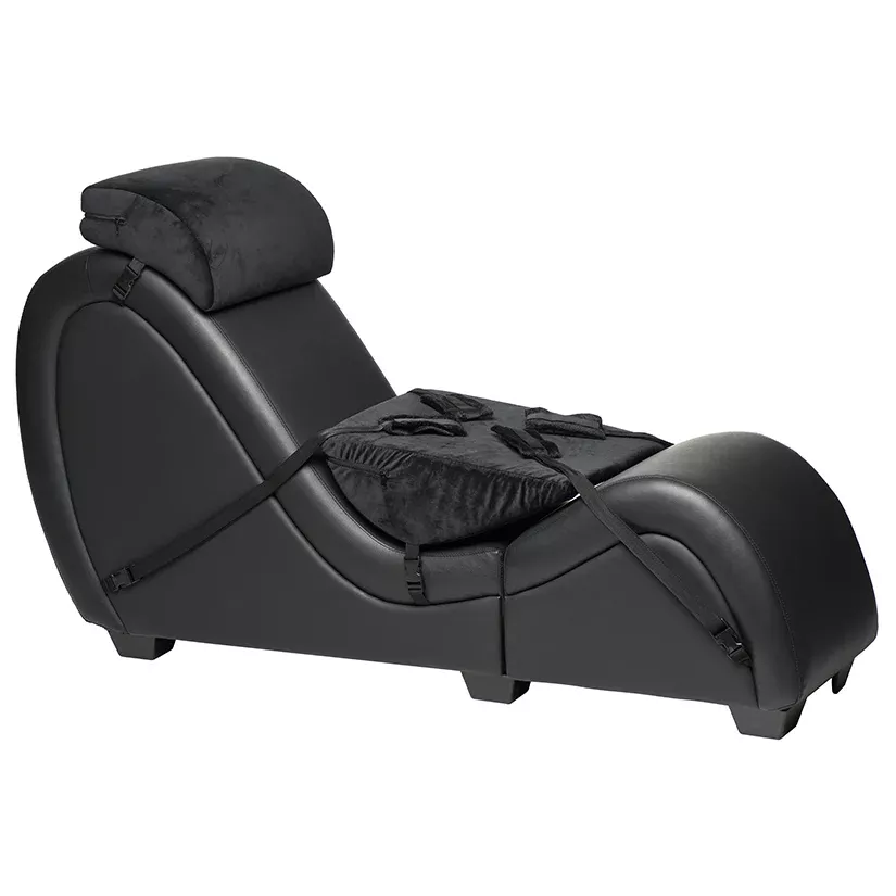 Kinky Couch Detachable Sex Chaise Lounge - Black [DROP SHIP ONLY]