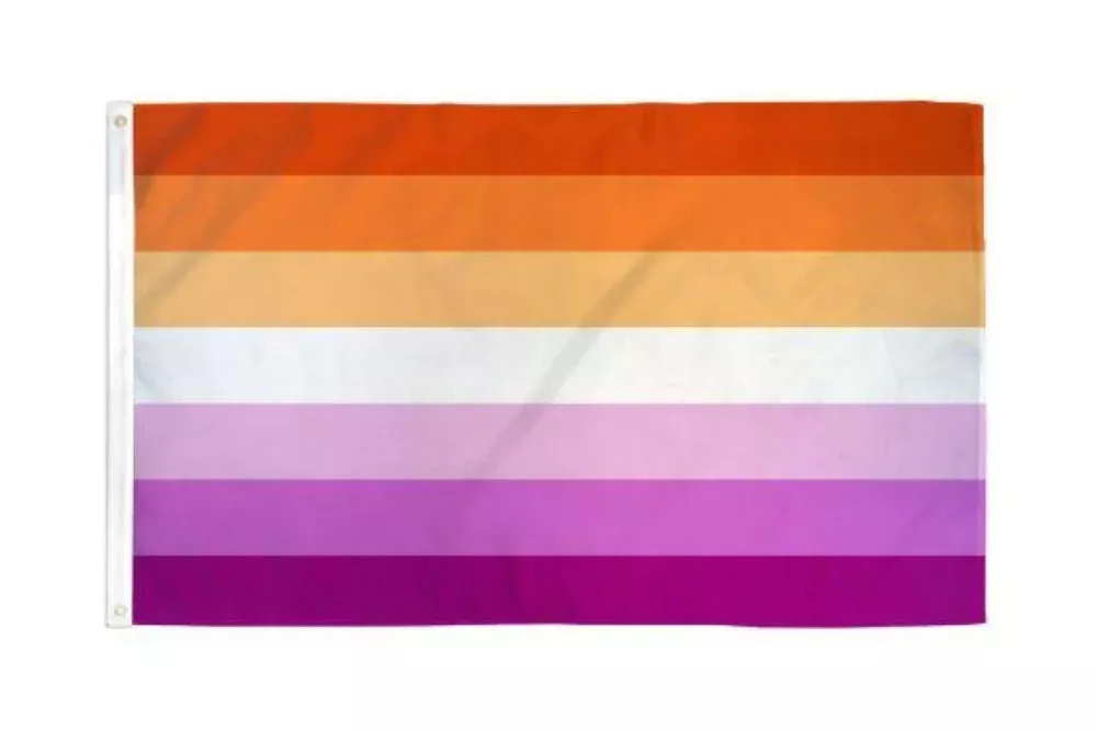 Lesbian (Sunset) 3'x5' Flag Polyester