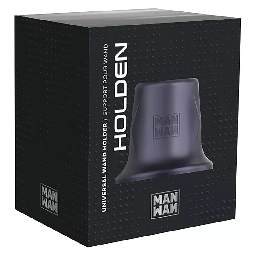 Man.wand Holden Universal Wand Holder-Black Plum