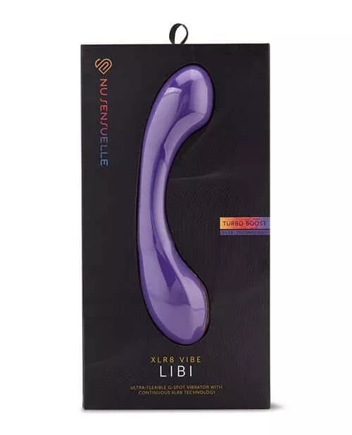 Nu Sensuelle Libi Flexible G-Spot Vibrator Deep Purple
