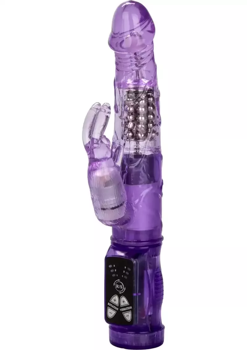 Petite Jack Rabbit Vibe Waterproof Purple 4.75 Inch from Cherry Pie Online
