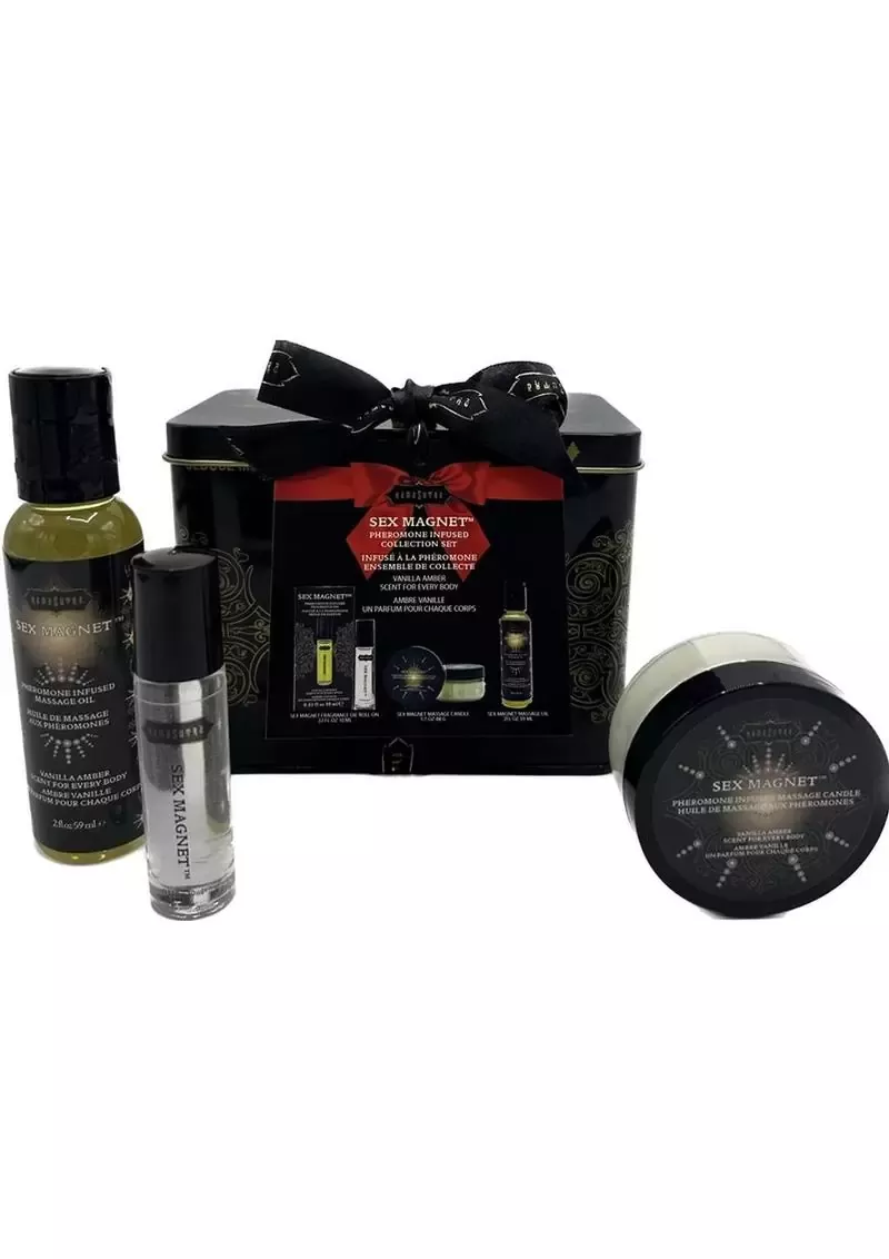 Sex Magnet Pheromone Collection Gift Set (3 Piece) - Vanilla Amber from Cherry Pie Online