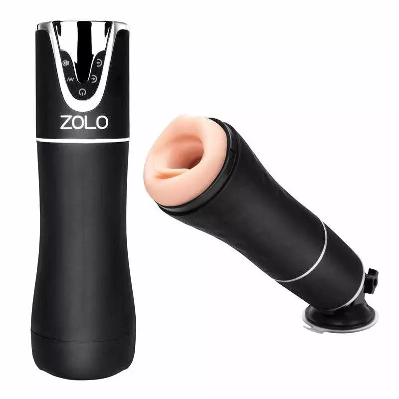 Zolo Automatic Blowjob Vibrating Rechargeable Masturbator